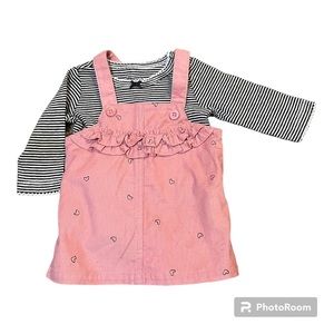 Valentine’s Day outfit baby girls